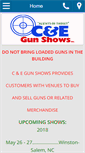 Mobile Screenshot of cegunshows.com